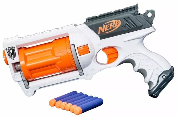 Lança Dardos Nerf Elite Maverick - Hasbro é boa?