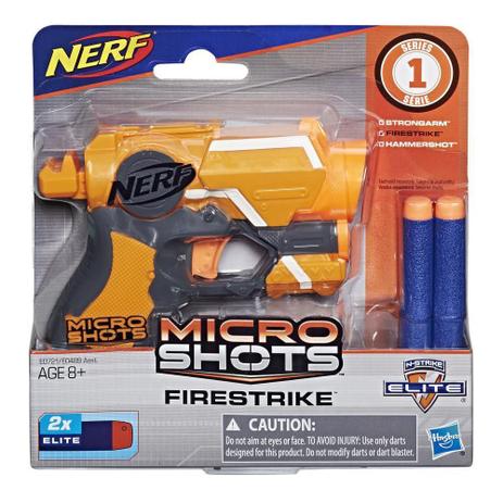 Lança Dardos Nerf Microshots Firestrike - Hasbro é boa?