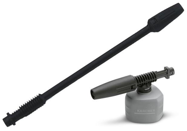 Lança Tubeira Bico Leque+aplicador Detergente Karcher K2 K3 Menor preço em Lança Tubeira Bico Leque+aplicador Detergente Karcher K2 K3