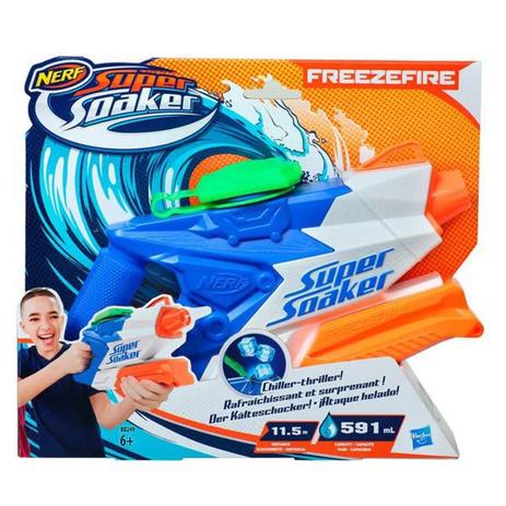 Lançador de Água Nerf Super Soaker Freezefire - Hasbro é boa?