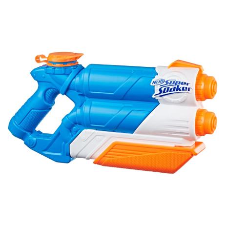 Lançador de Água Nerf Super Soaker Twin Tide Hasbro Menor preço em Lançador de Água Nerf Super Soaker Twin Tide Hasbro