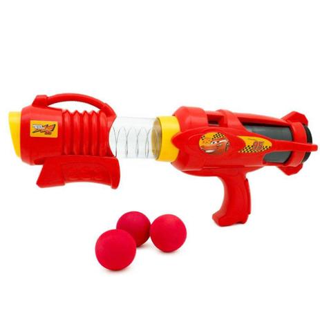 Lançador de Bolas McQueen Carros 3 - Toyng Menor preço em Lançador de Bolas McQueen Carros 3 - Toyng
