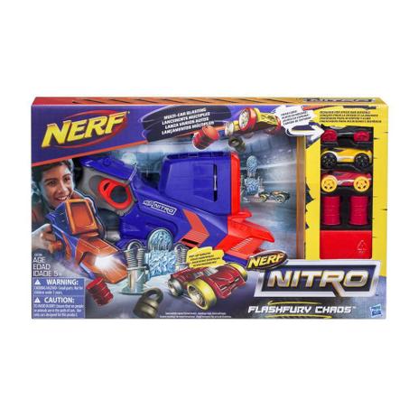 Lançador de Carro Nerf Nitro Flashfury - Hasbro Menor preço em Lançador de Carro Nerf Nitro Flashfury - Hasbro