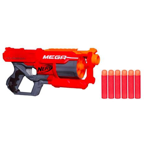 Lançador de Dardos Nerf Mega Cyclone - Hasbro Menor preço em Lançador de Dardos Nerf Mega Cyclone - Hasbro