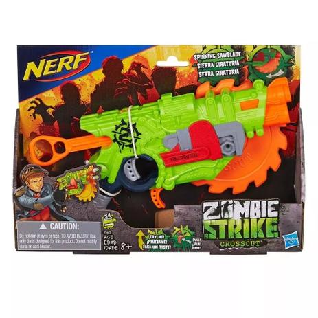 Lançador De Dardos Nerf Zombie Crosscut B3482 Hasbro é boa?