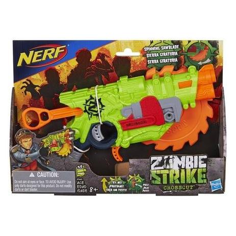 Lancador de dardos nerf zombie crosscut b482 hasbro unica é boa?