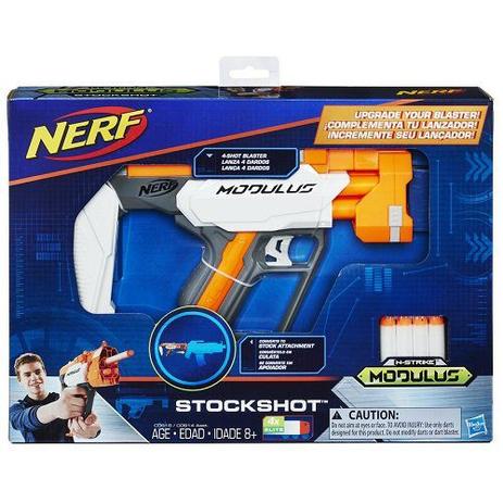 Lançador NERF Acessorio Modulus Blaster Stockshot Hasbro C0614 12296 Menor preço em Lançador NERF Acessorio Modulus Blaster Stockshot Hasbro C0614 12296