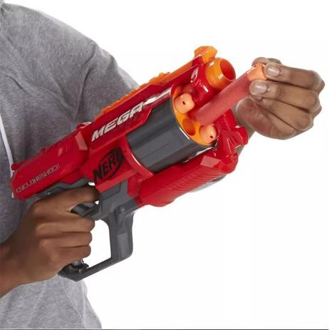 Lançador Nerf Mega Cyclone - Hasbro Menor preço em Lançador Nerf Mega Cyclone - Hasbro