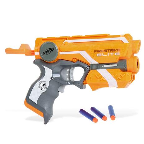 Lancador nerf n-strike elite - firestryke - hasbro unica é ruim? Lancador nerf n-strike elite - firestryke - hasbro unica é boa?