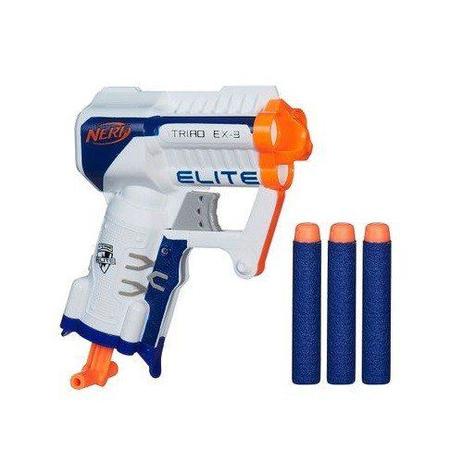 Lançador NERF N-STRIKE Elite Triad Hasbro A3845 8452 Menor preço em Lançador NERF N-STRIKE Elite Triad Hasbro A3845 8452