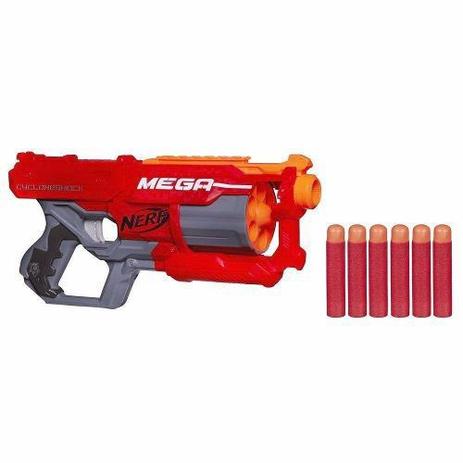Lançador Nerf N-strike Mega Cyclone A9353 - Hasbro Menor preço em Lançador Nerf N-strike Mega Cyclone A9353 - Hasbro
