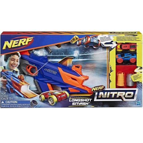 Lançador Nerf Nitro Longshot Smash Menor preço em Lançador Nerf Nitro Longshot Smash