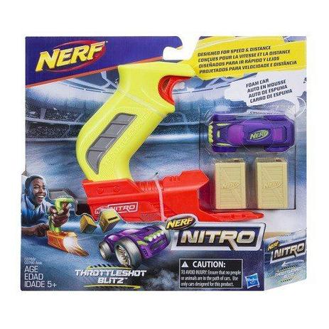 Lançador NERF Nitro Throttleshot Hasbro C0780/C0783 12492 é boa?