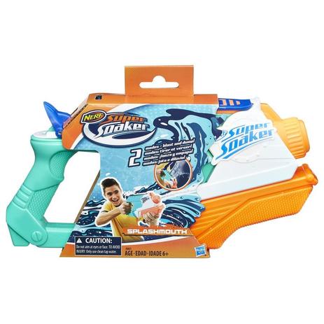 Lançador NERF Super Soaker Splashmouth Hasbro E0021 13065 é boa?