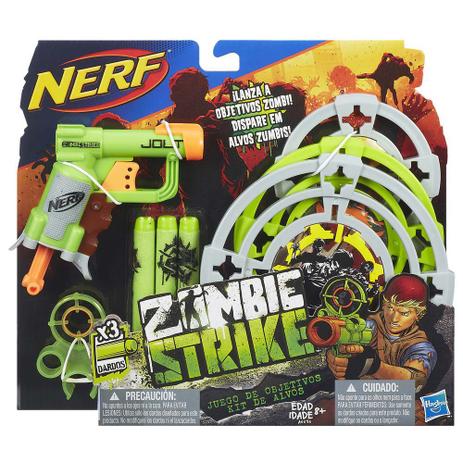 Lançador Nerf Zombie Strike - Kit de Alvos Jolt - Hasbro Menor preço em Lançador Nerf Zombie Strike - Kit de Alvos Jolt - Hasbro