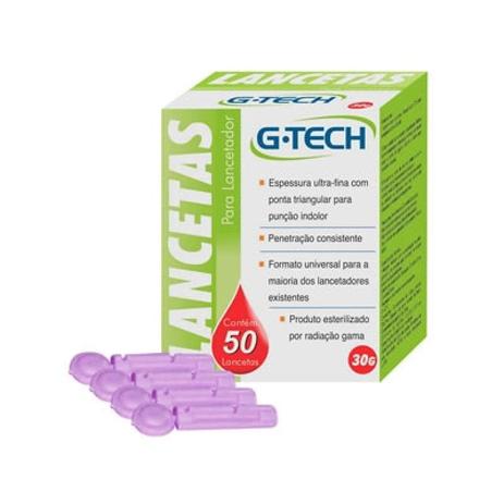 Lanceta Para Lancetador G Tech 30g Cx Com 100 Und Lancetadores E Lancetas Magazine Luiza