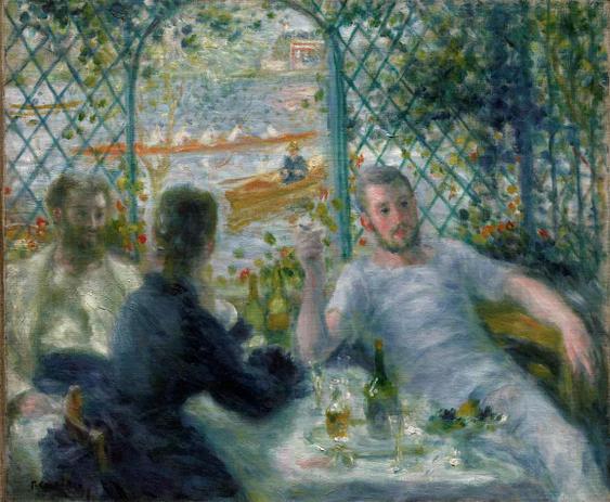 Lanche no Restaurante Fournaise - Pierre-Auguste Renoir - Tela 50x60 Para Quadro - Santhatela é boa?