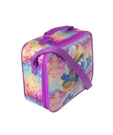 Lancheira 3D Smurfs Lilas SMXFLA0805U14 Santino é boa?