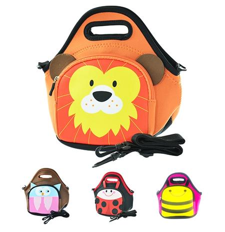 Lancheira / bolsa infantil termica neoprene bichinhos sortidas 26x24x16cm - Wincy Menor preço em Lancheira / bolsa infantil termica neoprene bichinhos sortidas 26x24x16cm - Wincy