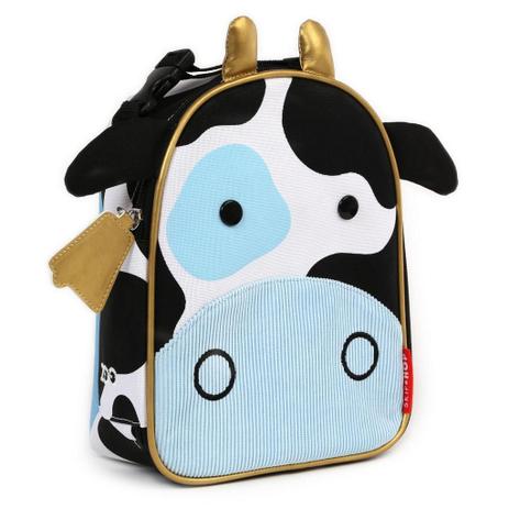 Lancheira Infantil Skip Hop - Linha Zoo - Coleção Vaquinha Menor preço em Lancheira Infantil Skip Hop - Linha Zoo - Coleção Vaquinha