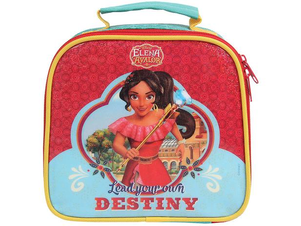 Lancheira Infantil Térmica Escolar Azul e vermelha - DMW Effect Elena de Avalor Menor preço em Lancheira Infantil Térmica Escolar Azul e vermelha - DMW Effect Elena de Avalor