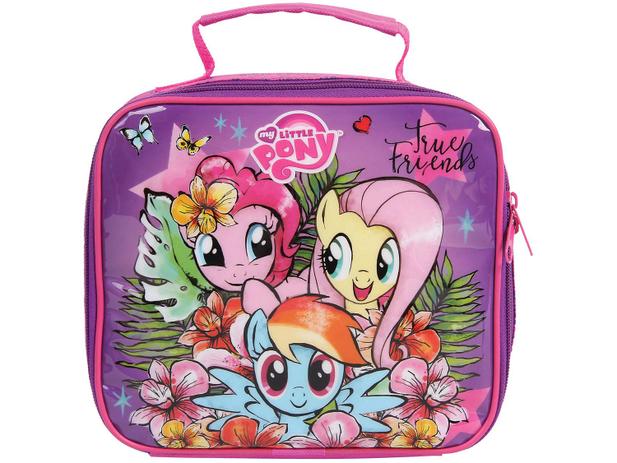 Lancheira My Little Pony True Friends Térmica DMW - Soft 2,5 Litros com Acessórios