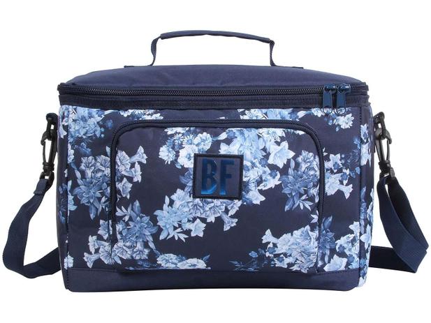 Lancheira Térmica Escolar Floral Azul Escura DMW - Sports Boa Forma Menor preço em Lancheira Térmica Escolar Floral Azul Escura DMW - Sports Boa Forma