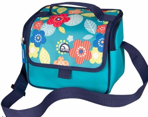 Lancheira Térmica Igloo Floral Azul Menor preço em Lancheira Térmica Igloo Floral Azul