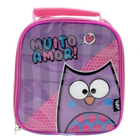 Lancheira Térmica Mochila - Corujinhas - Uatt Menor preço em Lancheira Térmica Mochila - Corujinhas - Uatt