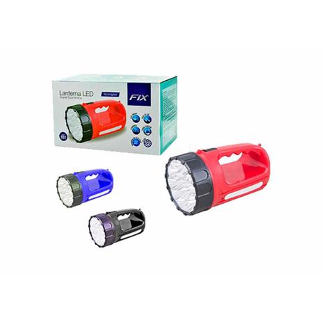 Lanterna 15 leds recarregavel fxl19001 / un / fix Menor preço em Lanterna 15 leds recarregavel fxl19001 / un / fix