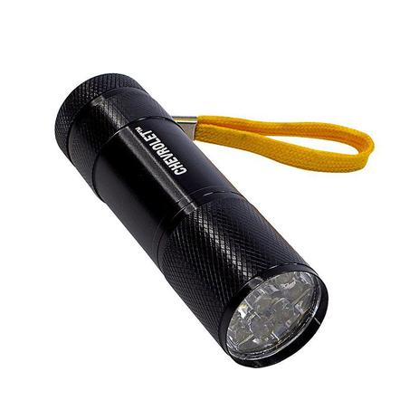 Lanterna 9 Leds 3W Alumínio Chevrolet Menor preço em Lanterna 9 Leds 3W Alumínio Chevrolet
