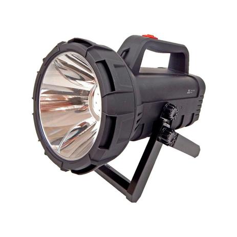 Lanterna à Bateria Recarregável 1 Led 10W Tipo Holofote c/ Foco Ajustável e Alça YG-5704 NSBAO Menor preço em Lanterna à Bateria Recarregável 1 Led 10W Tipo Holofote c/ Foco Ajustável e Alça YG-5704 NSBAO
