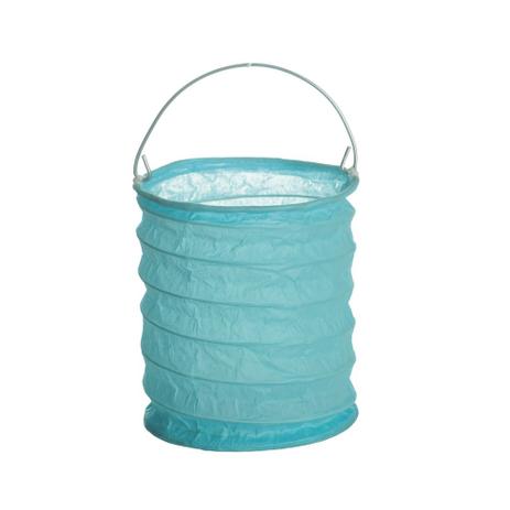 Lanterna com Suporte Para Vela Azul Decoração Festas - Cromus é boa?