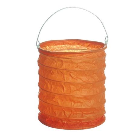 Lanterna com Suporte Para Vela Laranja Decoração Festas - Cromus Menor preço em Lanterna com Suporte Para Vela Laranja Decoração Festas - Cromus