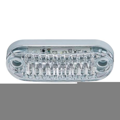 Lanterna de placa 1 led cristal - Sinalsul Menor preço em Lanterna de placa 1 led cristal - Sinalsul