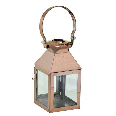 Lanterna Decorativa Mini Rose 15cm Espressione Menor preço em Lanterna Decorativa Mini Rose 15cm Espressione