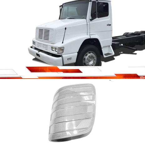 Lanterna dianteira cristal mercedes benz 1618 lado le - Sinalsul Menor preço em Lanterna dianteira cristal mercedes benz 1618 lado le - Sinalsul