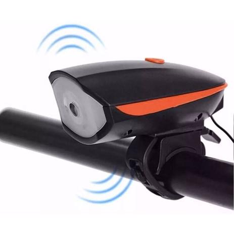 Lanterna Farol Bike Bicicleta Com Buzina de Led Dianteiro Recarregável Forte 3 Modos de Uso Ciclismo Segurança - Infinity Imports Menor preço em Lanterna Farol Bike Bicicleta Com Buzina de Led Dianteiro Recarregável Forte 3 Modos de Uso Ciclismo Segurança - Infinity Imports