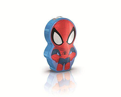 Lanterna Infantil Portátil Philips Led Homem Aranha Menor preço em Lanterna Infantil Portátil Philips Led Homem Aranha