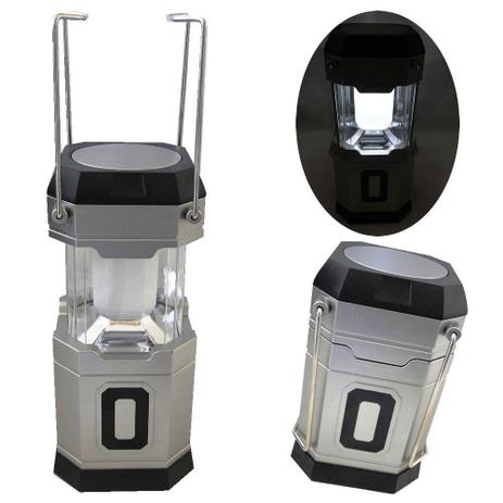Lanterna lampião Camping a Pilhas 6 LEDS PRATA CBRN01279 - Commerce brasil Menor preço em Lanterna lampião Camping a Pilhas 6 LEDS PRATA CBRN01279 - Commerce brasil