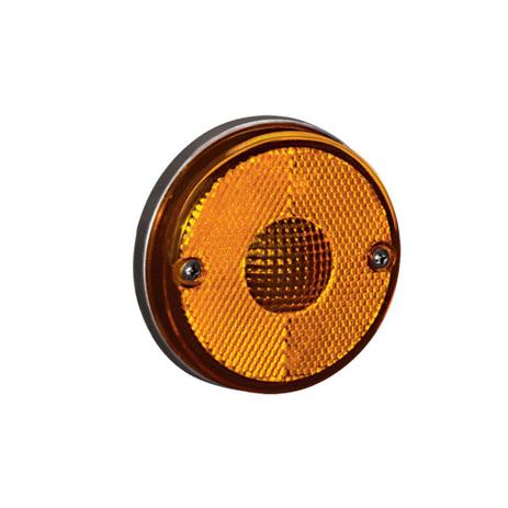 Lanterna lateral 85mm amarelo randon menor para suportes traseiros - Pradolux Menor preço em Lanterna lateral 85mm amarelo randon menor para suportes traseiros - Pradolux