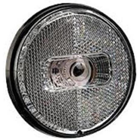 Lanterna lateral cristal 24v led com leds, saída : fios, acrílico, implemento - Sinalsul Menor preço em Lanterna lateral cristal 24v led com leds, saída : fios, acrílico, implemento - Sinalsul
