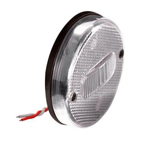 Lanterna lateral led base reta cristal universal - PRADOLUX Menor preço em Lanterna lateral led base reta cristal universal - PRADOLUX