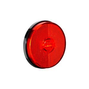 LANTERNA LATERAL LED BIVOLT Ø 88mm ACRÍLICO VERMELHO UNIVERSAL SAÍDA 2 FIOS - Sinalsul Menor preço em LANTERNA LATERAL LED BIVOLT Ø 88mm ACRÍLICO VERMELHO UNIVERSAL SAÍDA 2 FIOS - Sinalsul