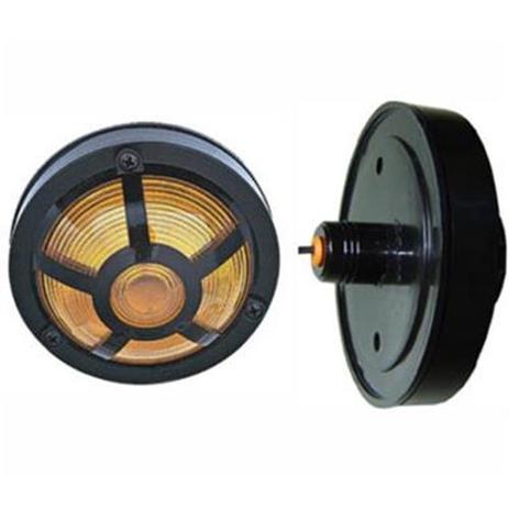 Lanterna lateral universal amarelo com lente gf007 Menor preço em Lanterna lateral universal amarelo com lente gf007