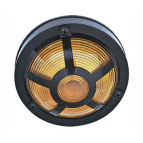 Lanterna lateral universal amarelo com soquete externo lente gf007 Menor preço em Lanterna lateral universal amarelo com soquete externo lente gf007