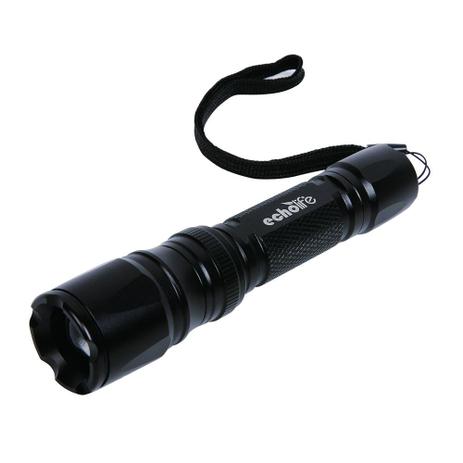 Lanterna Led Cree Tatical Recarregável Echolife Menor preço em Lanterna Led Cree Tatical Recarregável Echolife