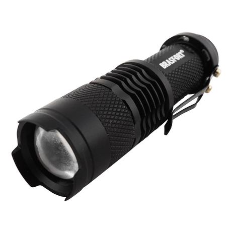 Lanterna Led Mini Com Zoom Preta Brasfort Menor preço em Lanterna Led Mini Com Zoom Preta Brasfort