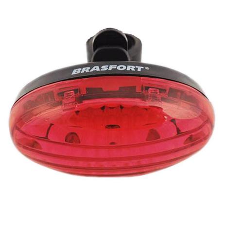 Lanterna LED para Bike Traseira BRASFORT Menor preço em Lanterna LED para Bike Traseira BRASFORT