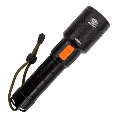 Lanterna LED Tática Recarregável SD004 - Albatroz - Albatroz Fishing Menor preço em Lanterna LED Tática Recarregável SD004 - Albatroz - Albatroz Fishing